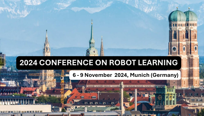 2024 Conference on Robot Learning